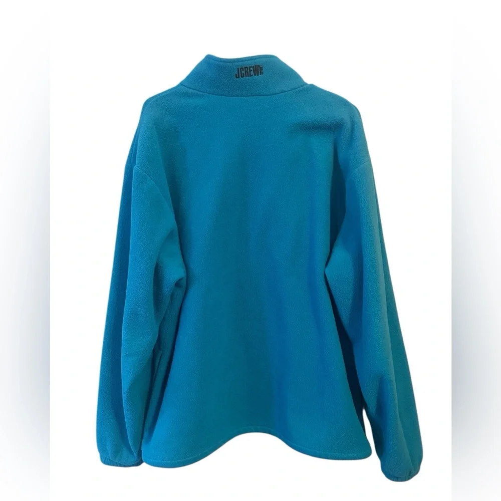 J.Crew sport Blue Cowl Neck Fleece Sweater